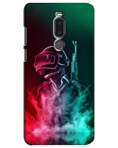 Чехол для Meizu Note 8 с картинкой «PUBG — огненный воин»