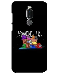 Чехол для Meizu Note 8 с картинкой «Логотип Among Us» Чехол для Meizu Note 8 с картинкой «Логотип Among Us»
