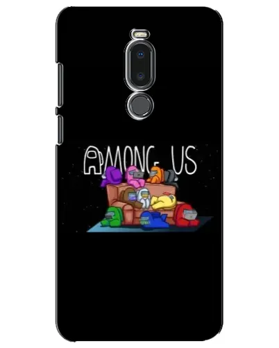 Чехол для Meizu Note 8 с картинкой «Логотип Among Us» Чехол для Meizu Note 8 с картинкой «Логотип Among Us»