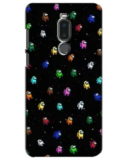 Чехол для Meizu Note 8 с картинкой «Экипаж Among Us»