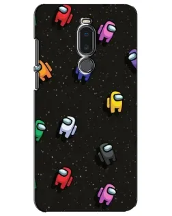 Чехол для Meizu Note 8 с картинкой «Космический паттерн Among Us»