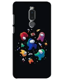 Чехол для Meizu Note 8 с картинкой «Among Us космос»