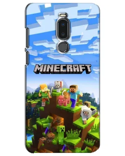 Чехол для Meizu Note 8 с картинкой «Minecraft классический мир» Чехол для Meizu Note 8 с картинкой «Minecraft классический мир»