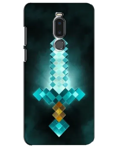 Чехол для Meizu Note 8 с картинкой «Алмазный меч неон» Чехол для Meizu Note 8 с картинкой «Алмазный меч неон»