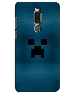 Чехол для Meizu Note 8 с картинкой «Крипер текстура»
