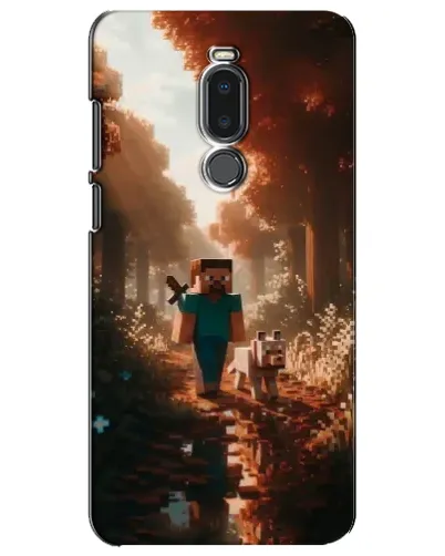 Чехол для Meizu Note 8 с картинкой «Стив в лесу» Чехол для Meizu Note 8 с картинкой «Стив в лесу»