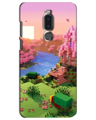 Чехол для Meizu Note 8 с картинкой «Розовое дерево Minecraft» Чехол для Meizu Note 8 с картинкой «Розовое дерево Minecraft»