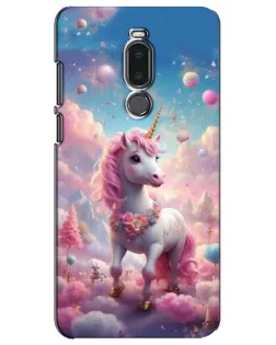 Чохол для Meizu Note 8 з картинкою «Єдиноріг серед хмар»