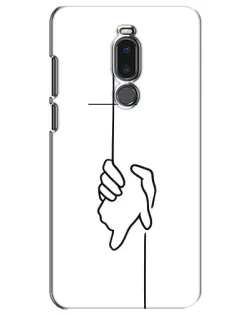 Чохол для Meizu Note 8 з картинкою «Рука тримає»