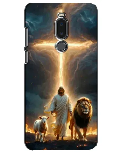 Чехол для Meizu Note 8 с картинкой «Лев Иуды и Свет»