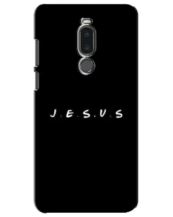 Чехол для Meizu Note 8 с картинкой «Точки веры J.E.S.U.S.»