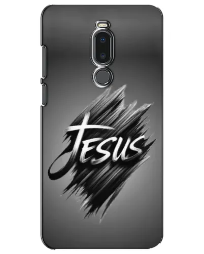 Чехол для Meizu Note 8 с картинкой «Надпись Jesus Graffiti»