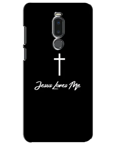Чехол для Meizu Note 8 с картинкой «Иисус любит тебя»