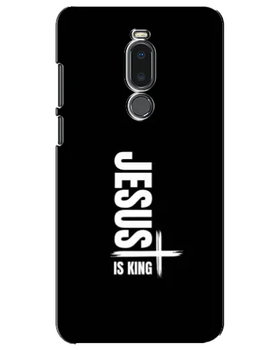 Чехол для Meizu Note 8 с картинкой «Вертикаль веры Jesus»