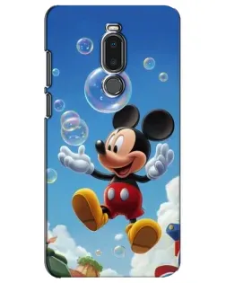 Чохол для Meizu Note 8 з картинкою «Mickey та мильні бульбашки» Чохол для Meizu Note 8 з картинкою «Mickey та мильні бульбашки»