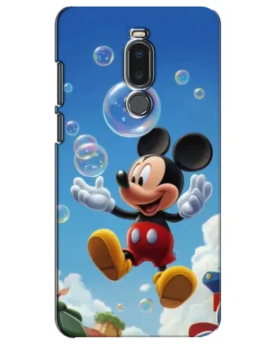 Чохол для Meizu Note 8 з картинкою «Mickey та мильні бульбашки»