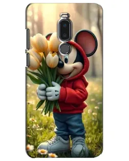 Чохол для Meizu Note 8 з картинкою «Міккі з тюльпанами» Чохол для Meizu Note 8 з картинкою «Міккі з тюльпанами»