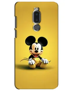 Чохол для Meizu Note 8 з картинкою «Міккі на жовтому»
