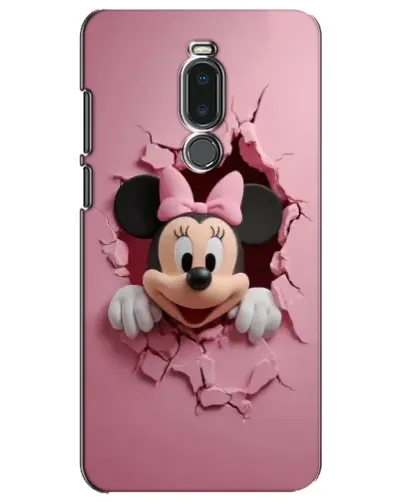 Чохол для Meizu Note 8 з картинкою «Мінні крізь стіну»
