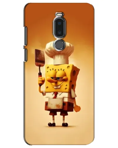 Чехол для Meizu Note 8 с картинкой «Губка Боб повар»