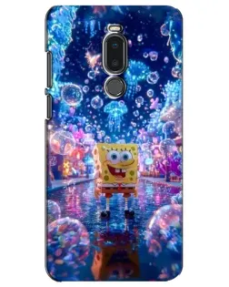 Чехол для Meizu Note 8 с картинкой «Неоновый океан»