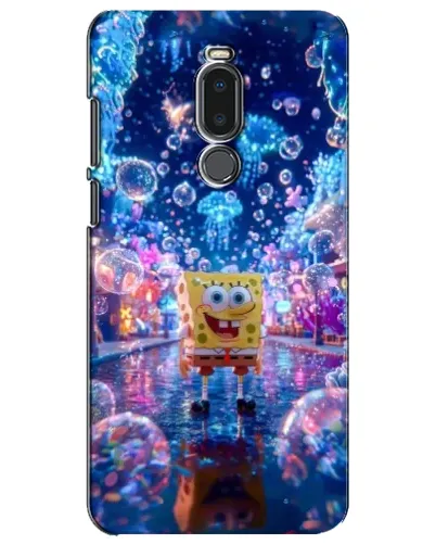 Чехол для Meizu Note 8 с картинкой «Неоновый океан»