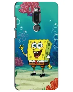 Чехол для Meizu Note 8 с картинкой «Подводный привет»