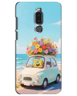 Чехол для Meizu Note 8 с картинкой «Автомобильное путешествие»