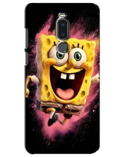Чехол для Meizu Note 8 с картинкой «Взрывной Спанч Боб»