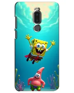 Чехол для Meizu Note 8 с картинкой «Спанч Боб под водой» Чехол для Meizu Note 8 с картинкой «Спанч Боб под водой»