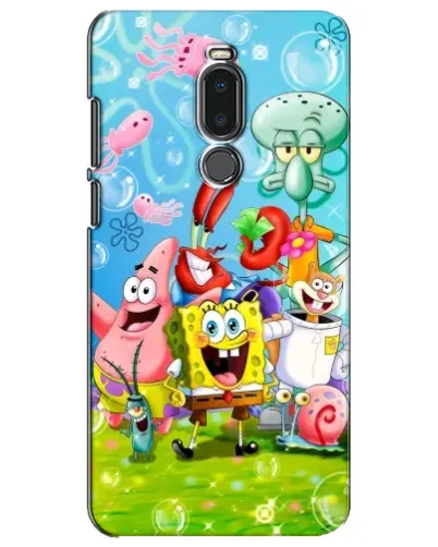 Чехол для Meizu Note 8 с картинкой «Губка Боб и друзья» Чехол для Meizu Note 8 с картинкой «Губка Боб и друзья»