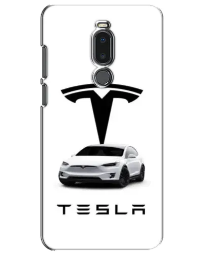 Чехол для Meizu Note 8 с картинкой «Tesla White Style»