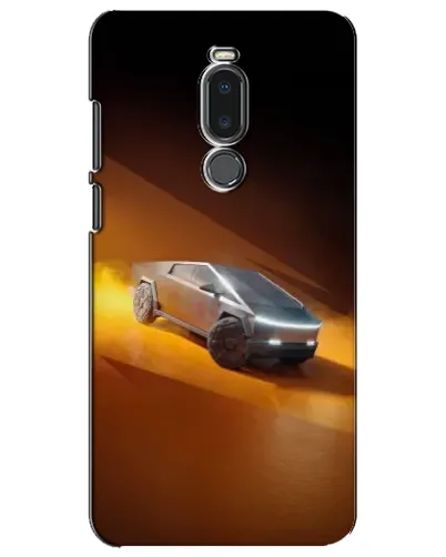 Чехол для Meizu Note 8 с картинкой «Cybertruck в пустыне»
