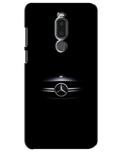 Чехол для Meizu Note 8 с картинкой «Mercedes — абстрактные линии»