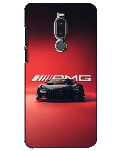 Чехол для Meizu Note 8 с картинкой «Mercedes AMG — красная линия»