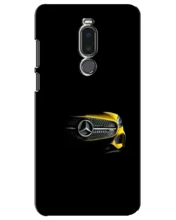 Чехол для Meizu Note 8 с картинкой «Mercedes — ретро стиль»