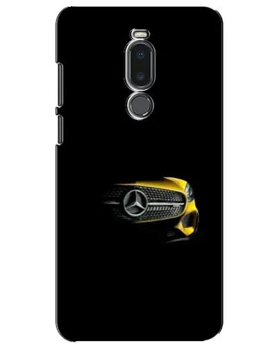 Чехол для Meizu Note 8 с картинкой «Mercedes — ретро стиль»