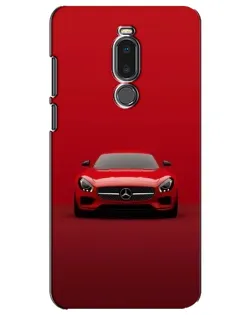 Чехол для Meizu Note 8 с картинкой «Красный Mercedes AMG»