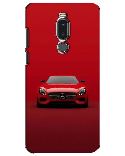 Чехол для Meizu Note 8 с картинкой «Красный Mercedes AMG»