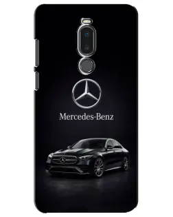 Чехол для Meizu Note 8 с картинкой «Mercedes — решетка радиатора»
