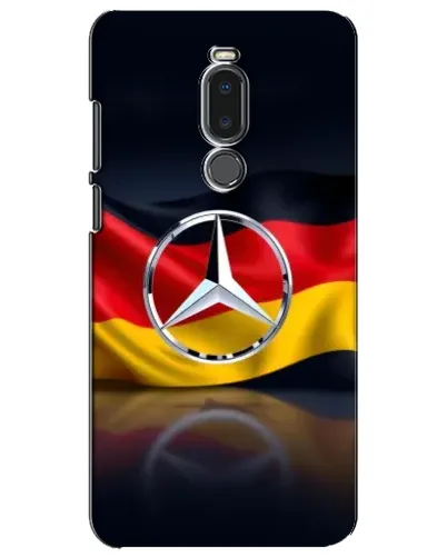 Чехол для Meizu Note 8 с картинкой «Mercedes — флаг Германии»