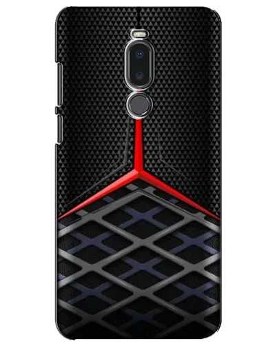 Чехол для Meizu Note 8 с картинкой «Mercedes Carbon Grid»