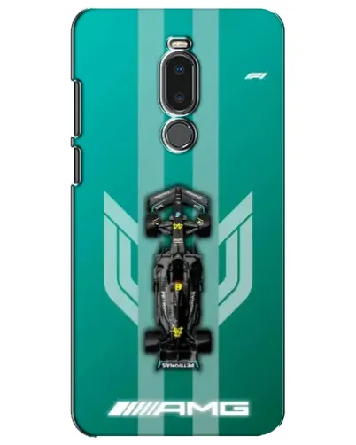 Чехол для Meizu Note 8 с картинкой «Mercedes AMG Petronas»