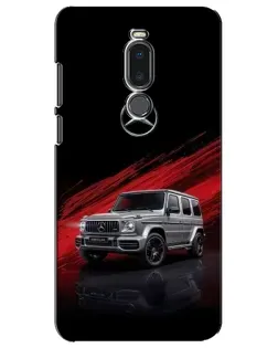Чехол для Meizu Note 8 с картинкой «Mercedes G-Class красный»