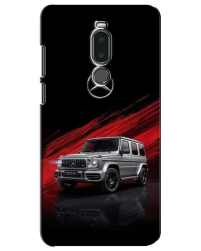 Чехол для Meizu Note 8 с картинкой «Mercedes G-Class красный»