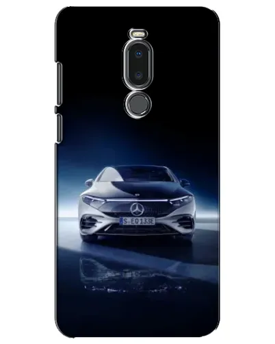 Чехол для Meizu Note 8 с картинкой «Ночной Mercedes EQ»