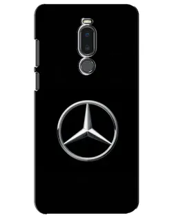 Чехол для Meizu Note 8 с картинкой «Mercedes классический лого»