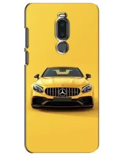 Чехол для Meizu Note 8 с картинкой «Желтый Mercedes GT»