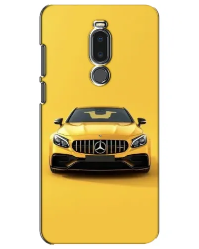 Чехол для Meizu Note 8 с картинкой «Желтый Mercedes GT»