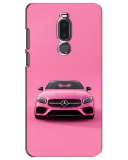 Чехол для Meizu Note 8 с картинкой «Розовый Mercedes AMG»